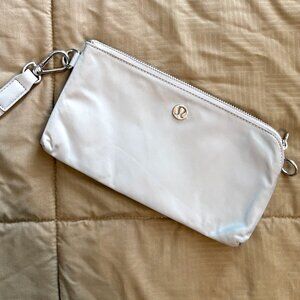 Lululemon Curved Wristlet Light Gray